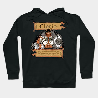 Cleric Role Play Fantasy Gift Idea Dungeons Hoodie